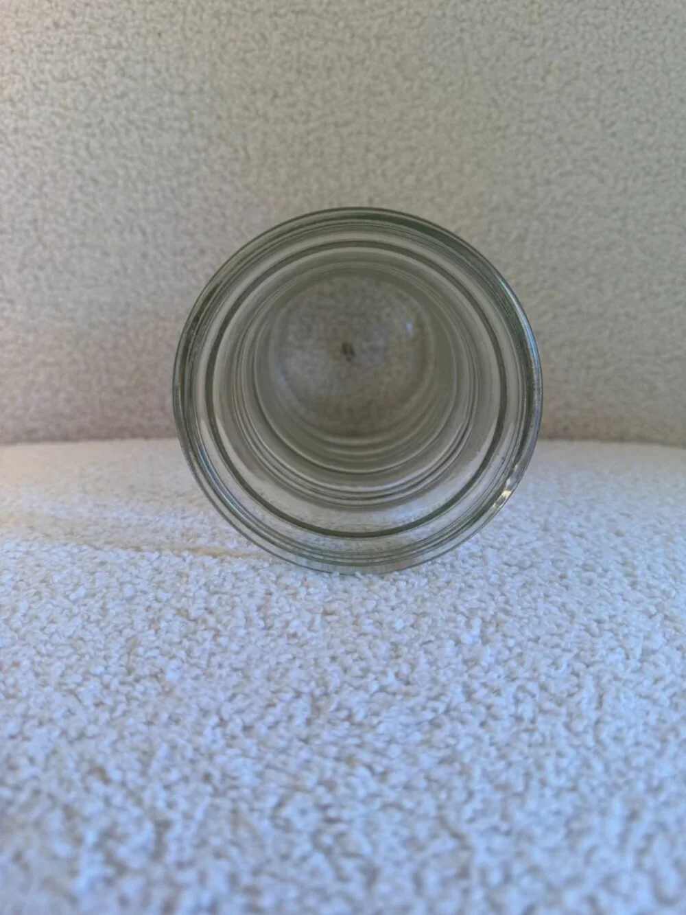 Vintage Syndicate Sales Clear Glass Flower Vase